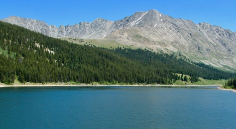 Mountain and Lake
